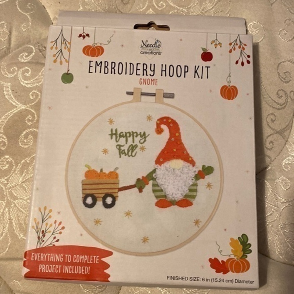 Needle Creations Embroidery Hoop kit